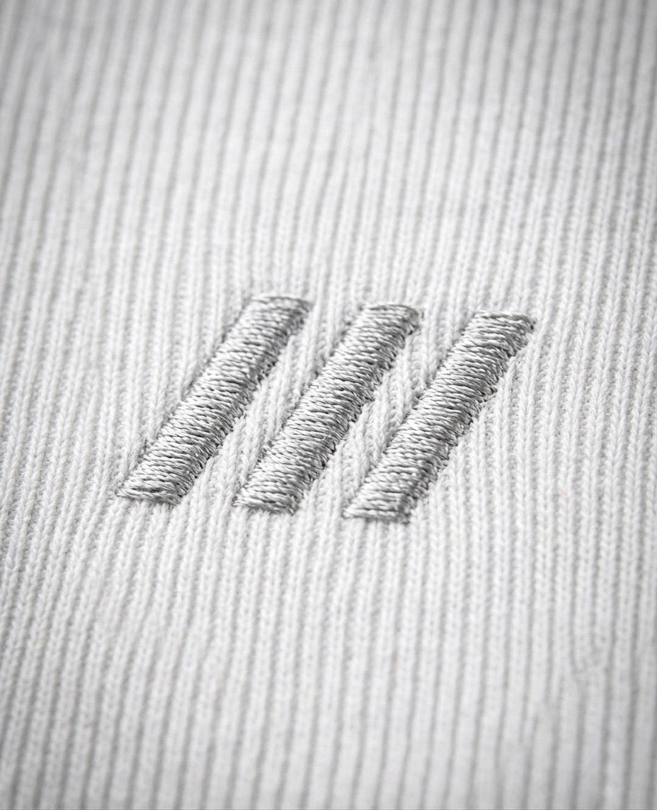 TANK TOP – Essential Ribbed (White)