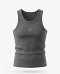 TANK TOP – Essential Ribbed (Gray)