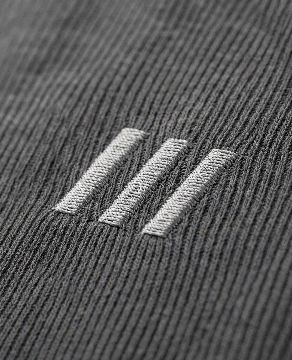 TANK TOP – Essential Ribbed (Gray)