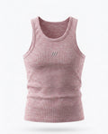 TANK TOPN – Essential Ribbed (Pink)