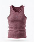 TANK TOP – Essential Ribbed (Dark Pink)